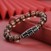 Bracelet Ancient Five-color Multi-treasure Year Snake Lucky Beads
