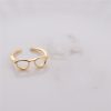 Women's Korean-style Personality Couple Half-open Adjustable Glasses Ring