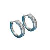Super Fairy Zircon Circle Ear Clip