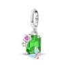 925 Sterling Silver Charm Ocean Starfish Crab Turtle Crystal Flower Bead Charm