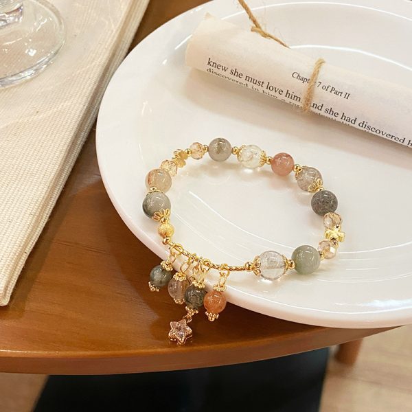 New Chinese Style Artistic Retro Super Fairy Crystal Tassel Bracelet