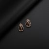 Flower Shaped Necklace And Earrings Jewelry Four Piece Set