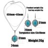 Emerald Stone Necklace Set