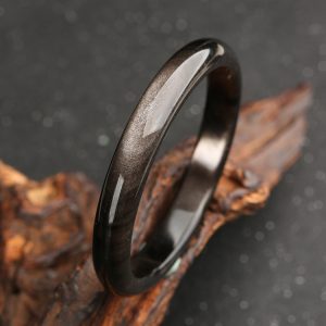 Natural Silver Stone Cat's Eye Bracelet
