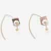 Design natural stone creative earrings
