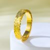 S925 Entire Sterling Silver Crushed Ice Ring