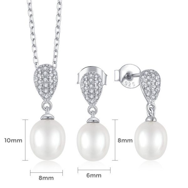Women's Fashion Simple Pearl Jewelry Set