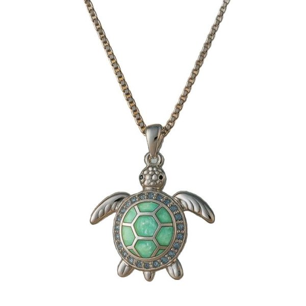 Sea Turtle Light Luxury Minority Beach Ocean Necklace