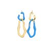Sterling Silver Asymmetric Drop Earrings