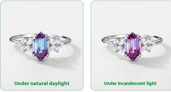 Women's Simple Cultivation Alexander Stone Ring