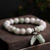 Natural Emerald Hanging Bracelet Jade