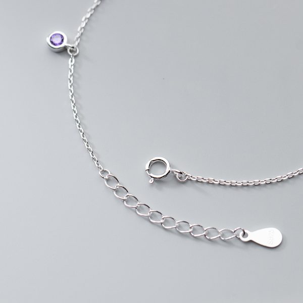 Simple Geometric Round Ornamental Stone Tassel Elegant Graceful Hand Jewelry