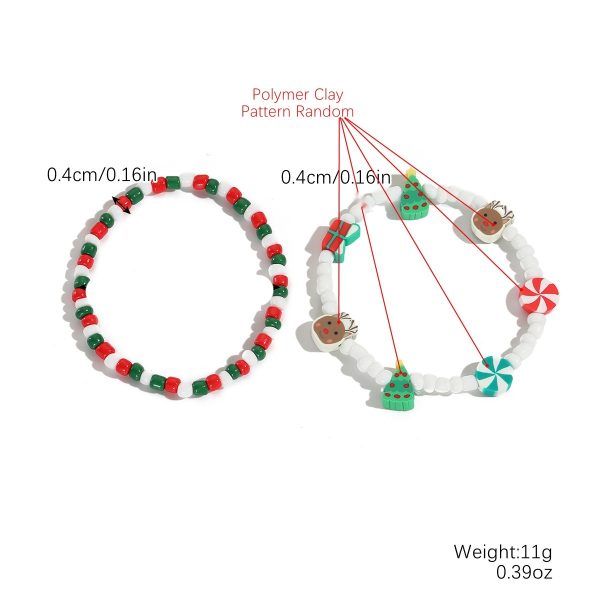 European And American New Christmas Bracelet Pendant
