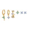 99984a33-3f02-4590-b072-2e3f9a47fe2e.jpg Earrings Set Korean Style Elegant Six Pieces Ornament Cute Sweet Girly Temperamental Gentle