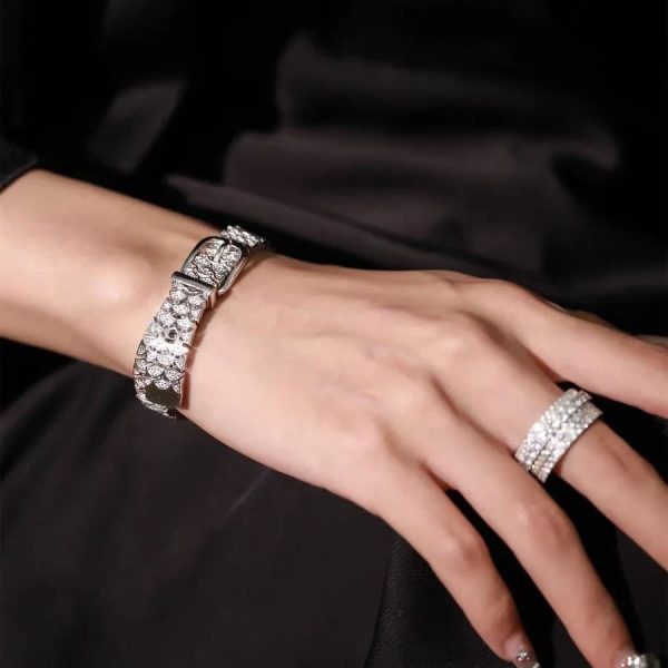 Watch Gang Drill Bracelet Ins Temperament Entry Lux Design High-grade Bracelet