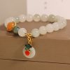 Ice Jade Crystal Bracelet Female Special-interest Design Mild Luxury Retro