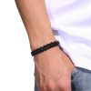 Gold Cuban Link Chain Six-sided Bracelet