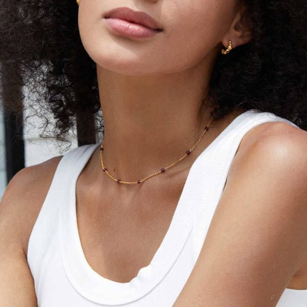 French Style Luxury Niche Design Pure Silver Necklace