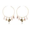 European And American Hot Style Big Circle Earrings Simple Fashion