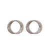 Fashion Simple Ladies Circle Earrings