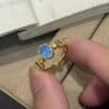 Vintage Sapphire Ring Light Luxury Minority High-end Design Exquisite