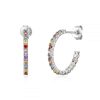 Design Geometry Semi-circle Earrings Female C- Type Trend