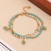 Titanium Steel Beaded Multi-layer Crystal Bracelet String