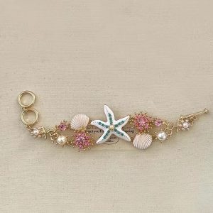 Female Fashion Vacation Style Ocean Starfish Shell Bracelet