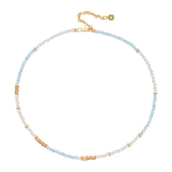 Natural Crystal String Beads Women's Necklace Bracelet