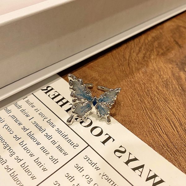 Creative New Chinese Butterfly Women's Ring