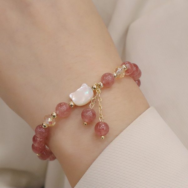 Women's Natural Crystal Bracelet Design