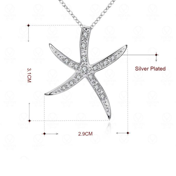 Jewelry Stone Set Sea Single Pendant Without Chain