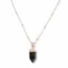Natural Stone Pendant Necklace Women
