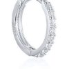 Women And Men Silver Earrings Hoops