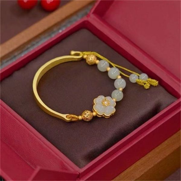 Fashion Personalized Antiquity Hydrangea Adjustable Bracelet