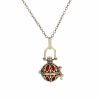 Multicolor Aromatherapy Ball Pendant Necklace Alloy