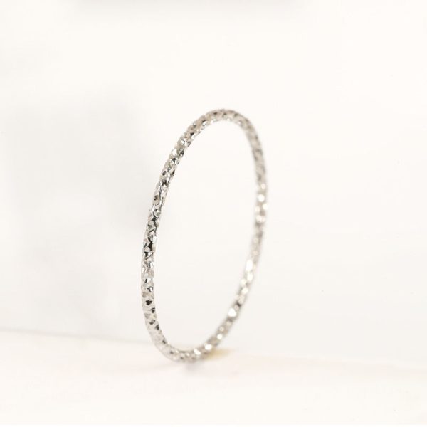 Fashion Personalized Niche Design Titanium Steel Minimalist Little Finger Ring