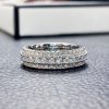 Proposal Engagement Luxury Gang Drill Personalized Ring