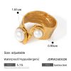 Marine Shell 18K Gold Stainless Steel Bracelet