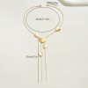 Geometric Heart Shape Multi-layer Design Pendant Clavicle Chain All-match