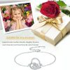 European And American Bracelet High Sense Female With Hearts Cow Bracelet