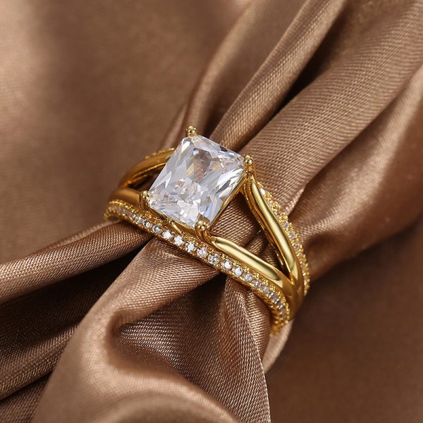 European And American Simple Special Interest Light Luxury Design Sense All-match Ring Women