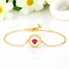 Heart-shaped Smart Red Rope Bracelet Life