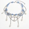 Pendant Necklace Women's Long Clavicle Chain