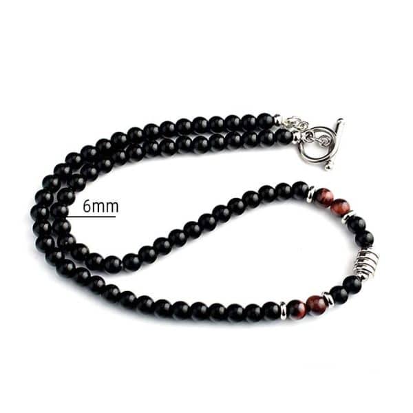 Men's Fashion Map Stone Necklace