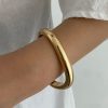 Female Retro Exaggerated Irregular Dyed Resin Bracelet