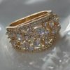 Women's Round Hollow Fashion All-Match Ring