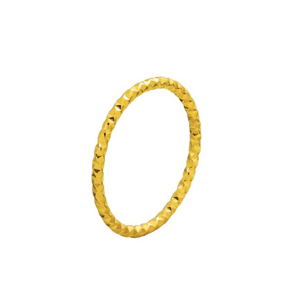 Fashion Simple Sparkling 15mm Starry Ring