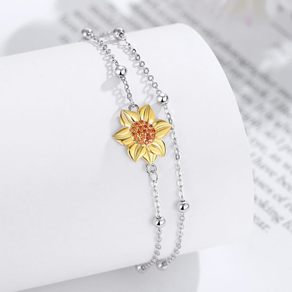 Ladies Fashion Personality Sunflower Ornament