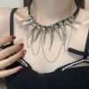 O1CN0120Hq281wcHM1wUVp1_3164416328-0-cib.jpg Rivet Round Beads Winding Tassel Necklace